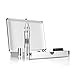 Koi Beauty Rechargeable Electric Auto Derma Stamp Pen with Two Lithium Battery By Koi Beauty Color Silver Adjustable From 0.25mm to 2.5mm (Aluminum Box)