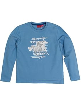 SALT AND PEPPER Mädchen Sweatshirt Sweat Horses Photo Strass