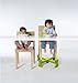 Portable chair booster KABOOST green