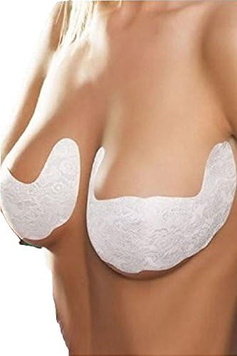 Ladies Nude Breast Shaper Nipple Covers Nipple Covers Fancy Dress Pole Dancer Size L