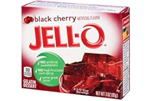 Jell-O Gélatine Cerise Griotte - Paquet de 85 g