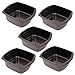 Produktbild Addis Bowl - Essentials 9,5 Liter rechteckig Washing-Up Bowl Kitchensense Large-Black Code -505591x5 Bowl Schwarz Packung mit 5 Stück - *** BRITISCHER IMPORT ***