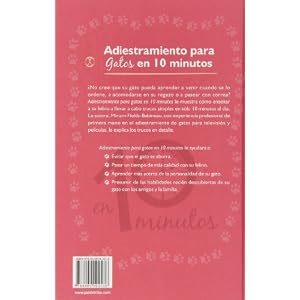 Adiestramiento Para Gatos En 10 Minutos (Animales de Compañía)