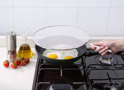 Spritzschutzsieb Alu 33 cm - 2