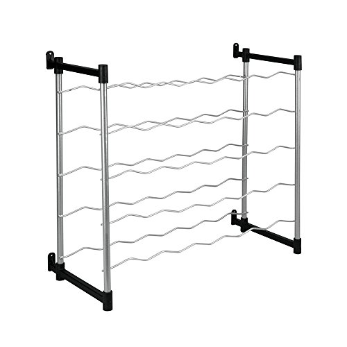 Metaltex 383730099 Flaschenregal für 30 Flaschen 58 x 26 x 53 cm Barolo