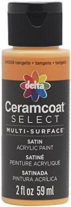 Plaid:Delta Ceramcoat Select Multi-Surface Paint 2Oz Tangelo