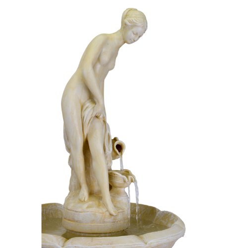 STILISTA® Gartenbrunnen Modell APHRODITE, 55 x 55 x 118 cm, inkl. Pumpe - 8