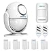 Price comparison product image BIBENE 2.4Ghz WIFI Home Security Door Alarm System DIY KIT Works with Alexa WP7 Wireless Alarm System Set with APP, 2-in-1 PIR Main Panel,0-120dB, 3Modes No Monthly Fee, Expandable 8 Sensors