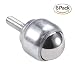 Produktbild [6 Pack] dorhea Bolt Ball Caster, 1 Carbon Stahl Bearing Einheit Tisch FÖRDERWENDEL Gewinde Typ für die Übermittlung, Rollstuhl, Möbel
