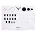 Ejiubas Silicone Rollable Nail Art Mat Manicure Workspace Sheet Easy Nail Art Tool - Pack of 1 with Handy Bag