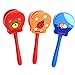 Produktbild Toyvian 3 stücke Baby Hand Clapper Holz Musical Percussion Spielzeug(Zufällige Farbe)
