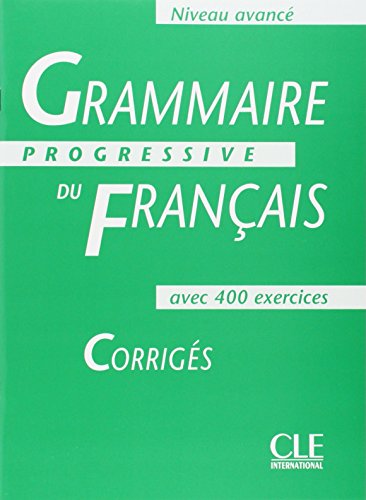 couverture de : Grammaire progressive du français - Niveau avancé