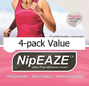 NipEaze - 4 unidades - 4-Pack Value, Transparente