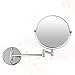 Chrome round 8" wall mirror vanity mirror cosmetic mirror double-sided 7X magnifying mirror