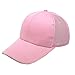 Produktbild wdoit Verstellbarer Sommer atmungsaktives Mesh Casquette Kopfumfang Schirmmütze Baseball GAP Berets Unisex, rose, M
