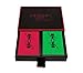 Price comparison product image Luxury BRIDGE Playing Cards / Racing Demon Game / Special Twin Pack Limited Edition / Deck for 2 Players (Red/Green)