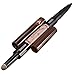 LuckyFine Fashion Women Makeup Eyeliner Pencil Eyebrow Powder Waterproof 2 Type Rotation A1