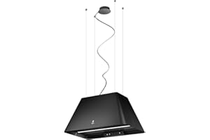 ELICA Deckenhaube IKONA LIGHT BL/F/60 - PRF0165082, Schwarz