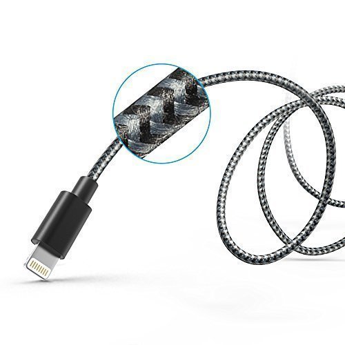 Anker Pack de 2 C ble USB de 180 cm en Nylon avec Connecteur Lightning certifi MFi par Apple pour iPhone X 8 8 Plus 7 7 Plus 6s 6s Plus 6 Plus iPad Air 2 et Autres reviews Anker Pack de 2 C ble USB de 180 cm en Nylon avec Connecteur Lightning certifi MFi par Apple pour iPhone X 8 8 Plus 7 7 Plus 6s 6s Plus 6 Plus iPad Air 2 et Autres