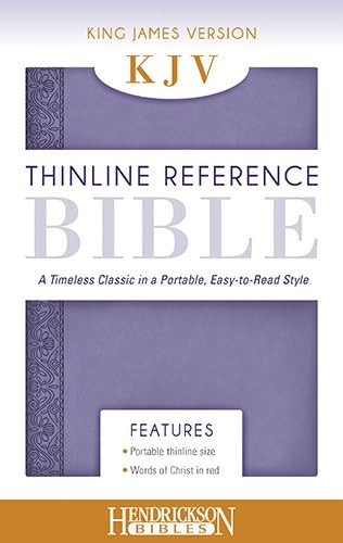 KJV Thinline Reference Bible - Lilac: A Timeless Classic in a Portable, Easy to Read Style