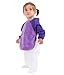 Mum2mum Long Sleeved Baby Kids Apron Smock Bib 6-18 Months (Red)