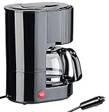kaffeemaschine 12v Anti-Tropf-Funktion: Entnehmen der Kanne im Betrieb ohne zu tropfen • Wasser-Füllmenge: 650 ml • Maße: 19 x 25,5 x 14,5 cm, Kabellänge: 2 m, Gewicht: 1 kg