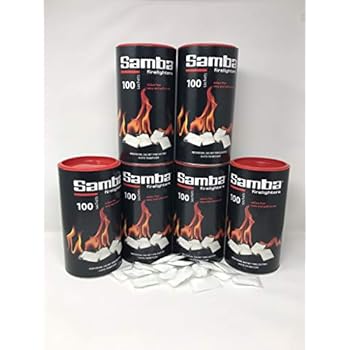 Favorit Anzünder für Kamin, 100 Stück, Feuerkissen, Ofenanzünder