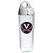 Produktbild Tervis Virginia University Emblem Individual Water Bottle with Gray Lid, 24 oz, Clear by Tervis