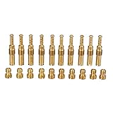 Material: Metall RENCALO 10 Stücke Vergaser Haupt Mit Set Langsam/Pilot Jet Kit Für PWK Keihin OKO CVK 150cc 125cc GY6