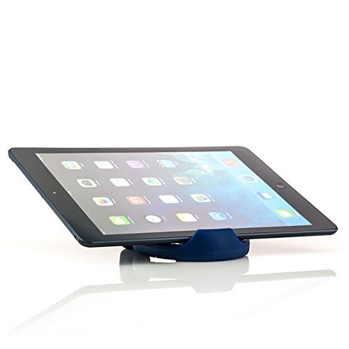 Saxonia Smartphone Tablet Handy Ständer Tisch Halterung universal E-Reader Stand Holder | blau - 2