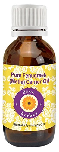 Deve Herbes Pure Fenugreek(Methi) Carrier Oil 50Ml- Trigonella Foenumgraecum 100% Natural...