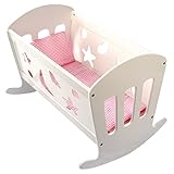 Cuna muñeca Clasic con ropa de cama