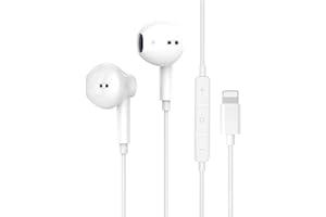 WSPLO Headphones for iPhone [Apple MFi Certified]Apple earphones Wired iPhone Headphones In-Ear Earbuds(Built-in Microphone & Volume Control) Compatible with iPhone 14/14Pro/SE/12/12Pro/13Pro/11/X/XR/8/7/XS