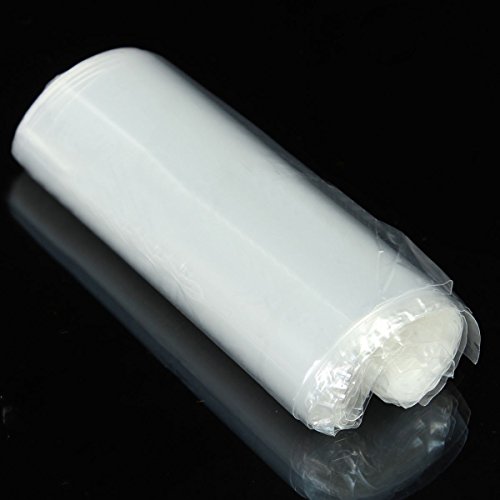 warkhome 100pcs POF claro Shrink Wrap bolsas bolsas de sellado térmico calor Shrink bolsas para jabones baño bombas y DIY Crafts tamaño 8 inchx12inch