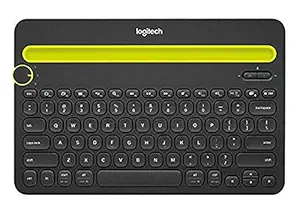 Logitech K480 Multi Device Bluetooth Keyboard (Black)