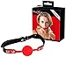 Produktbild Bad Kitty Knebel - softer Knebel für Männer und Frauen, Silikon-Knebel zur Verführung des Partners, Gag Ball für erotische BDSM-Spiele, rot