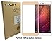 CASSIEY Edge to Edge Full Front Body Cover Tempered Full Glass Screen Protector Guard for Xiaomi Redmi Note 4 -Gold (Updated Indian Version) RS.349.00