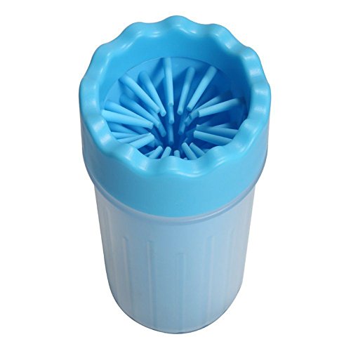 Ofspower Portable Dog Paw Cleaner, Pet Grooming Bathing Cleaning Brush Cup Dog Foot Cleaner