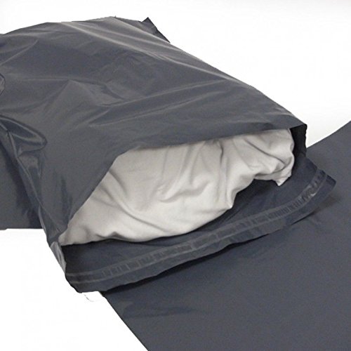 JeeJaan100 Pcs of Grey Postage Bags 12 x 16 in Mailing Bag 305 x 405 mm Courier Mailer