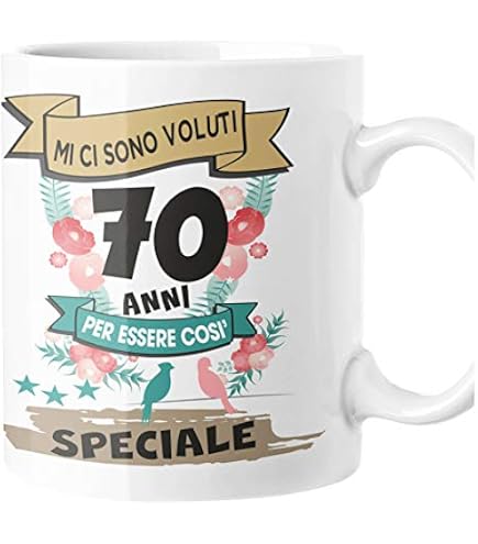 Livello 18 Completo Tazza Retrò Stampato IN Molti Colori - Regalo di