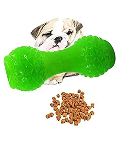 Pet Believe Rubber Large Chew Bone Treat Dispenser Interactive Dog Toy for Adult Dogs (Colour May Vary, 8 Inch)