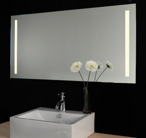 Schaere Badspiegel mit LED Beleuchtung, Sensor und Heizfolie 100×60 cm - 6