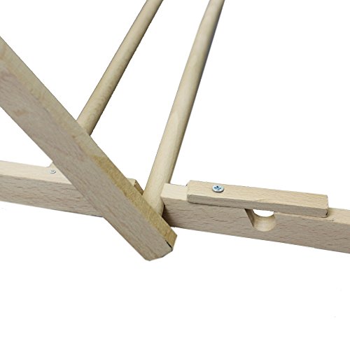 JVL Wäschetrockner, klappbar, aus Holz - 3