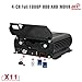 Price comparison product image X11 Four Channels Full 1080P HDD Mobile DVR Professional H.264 Car Auto DVR(Color:black)