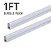 Produktbild T5 LED Tube, ultradünn mit hoher Lichtleistung, 5 W, 6000 K, kühles Weiß, 300 mm, zum Einbau in Küchen und Schränke als energiesparender Ersatz für Neonleuchten Modern 1 Stück