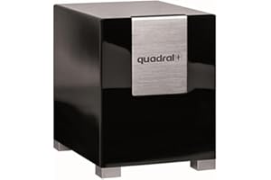 quadral Subwoofer Qube 8 schwarz Pianolack