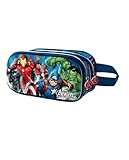 Forro interior Karactermania 37040 Los Vengadores Powerful Estuches, 22 cm, Azul