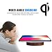 Produktbild Hunpta QI drahtlose Ladestation drahtlose Ladegerät Lade Pad für Iphone 8/8 Plus / X (A)