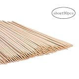 MULTIUSOS: No sólo es perfecto para asar malvaviscos, pero también es adecuado para aperitivo, ensalada de frutas, decoración de pasteles, queso, fondue, fuente de chocolate, cóctel, diseño de bricolaje, jardinería flores y artesanías. pinchos de barbacoa, parrilla palos, para los peces, mariscos, perros calientes, pollo de la ciudad, carne, verduras, maíz.