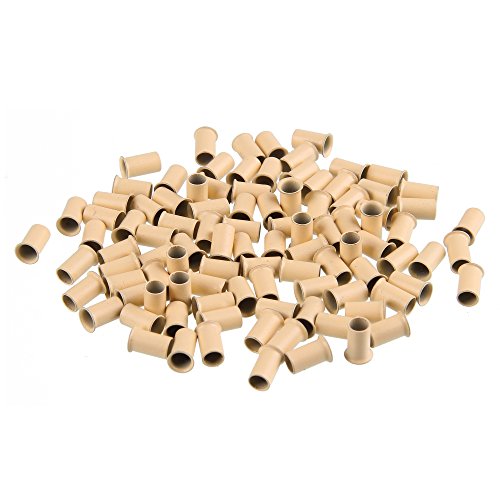 Beauty7 100pcs Copper Micro Link Tubes Rings 3.4mm Beads Lined for I Tip Hair Extension 15g